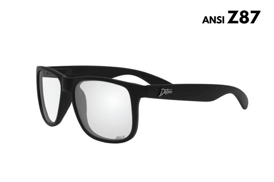 One Revolver Surfboards - Eminence - Matte Black - Clear Lens - ANSI Z87 Eminence