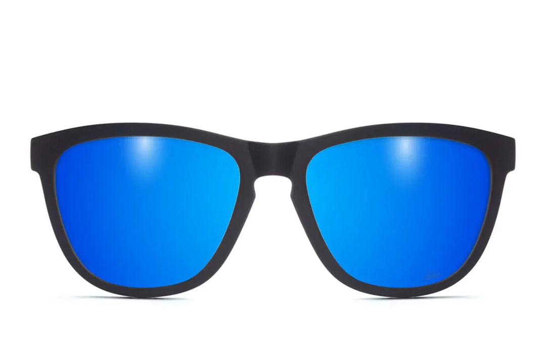 One Revolver Surfboards - Matte Black - Electric Blue Lens Polarized - Essentials Essentials
