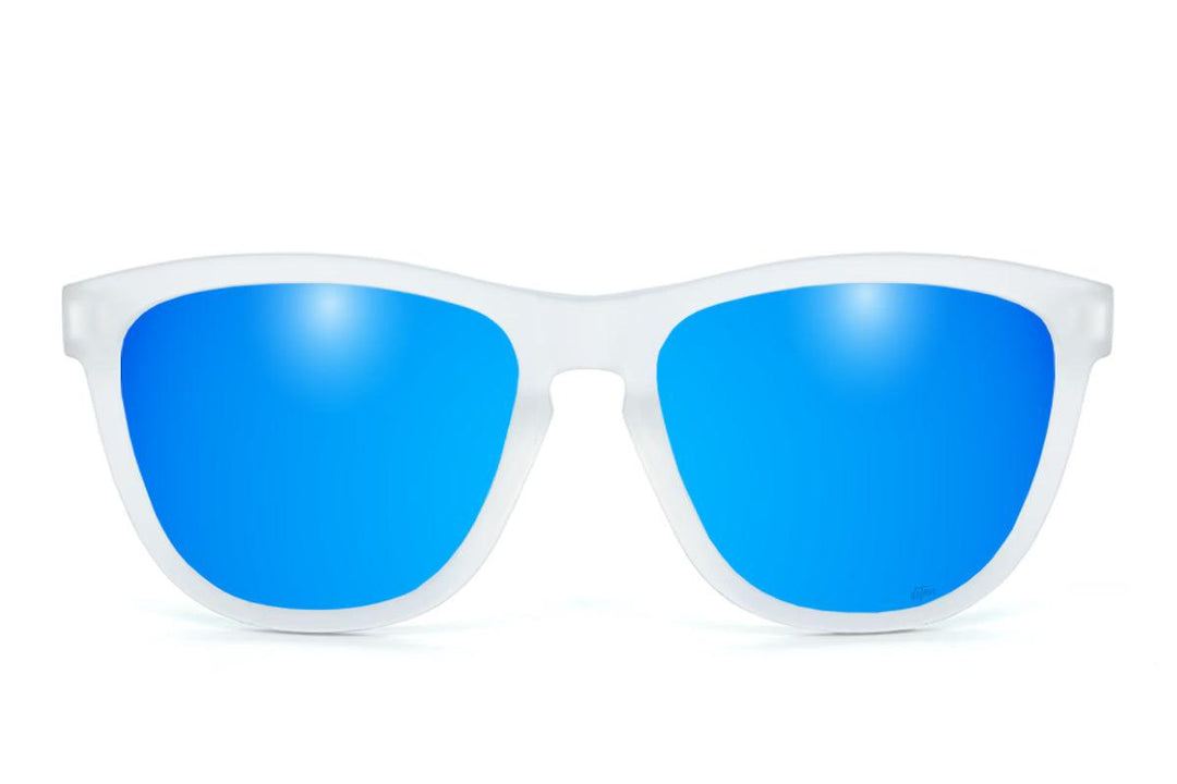 One Revolver Surfboards - Frosted Clear - Electric Blue Lens Polarized - Essentials Essentials