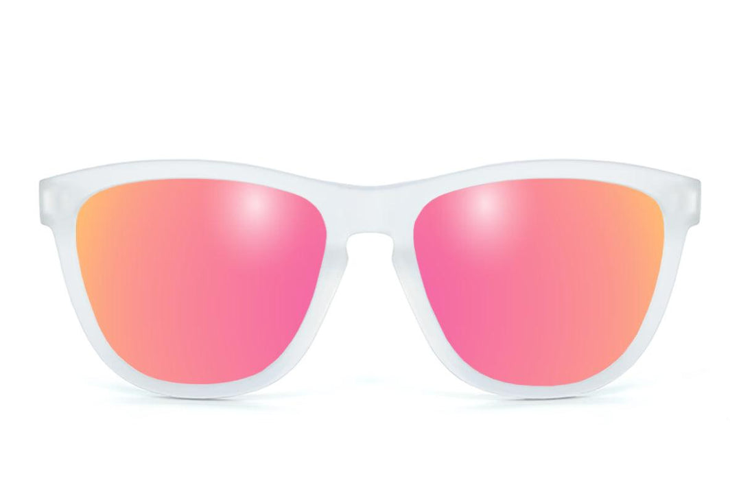 One Revolver Surfboards - Frosted Clear - Pink Lemonade Lens Polarized - Essentials Essentials