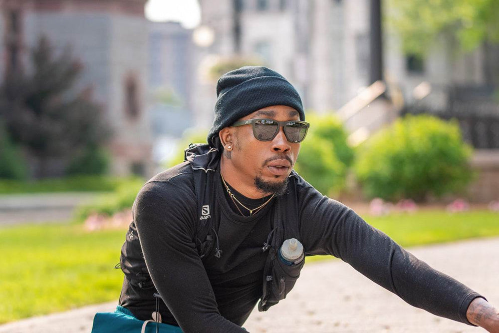 Frosted Forest Green - Jet Black Lens Polarized - Essentials - One Revolver Surfboards