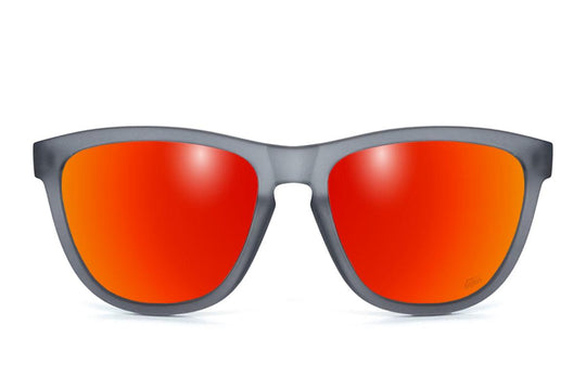 One Revolver Surfboards - Gray Frost - Red Sunset Lens Polarized - Essentials Essentials
