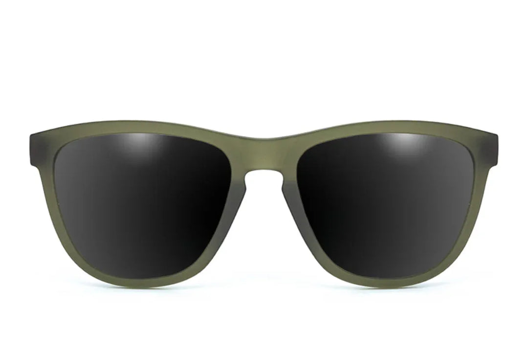 One Revolver Surfboards - Frosted Forest Green - Jet Black Lens Polarized - Essentials Essentials