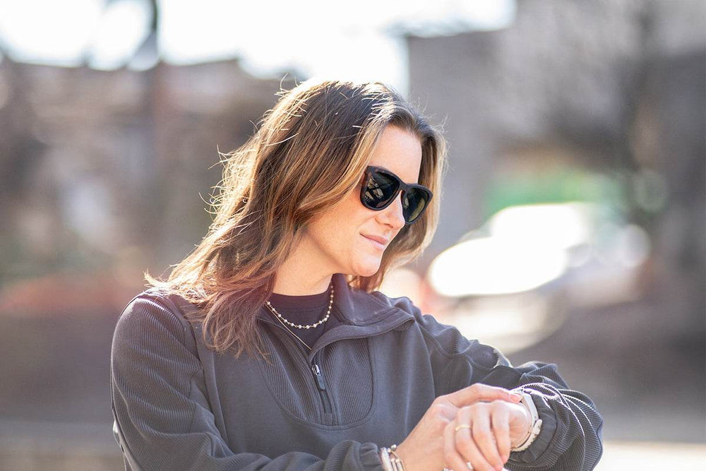 Matte Tortoise Shell - Jet Black Lens Polarized - Essentials - One Revolver Surfboards