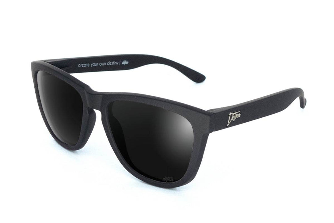 Matte Black - Jet Black Lens Polarized - Essentials - One Revolver Surfboards
