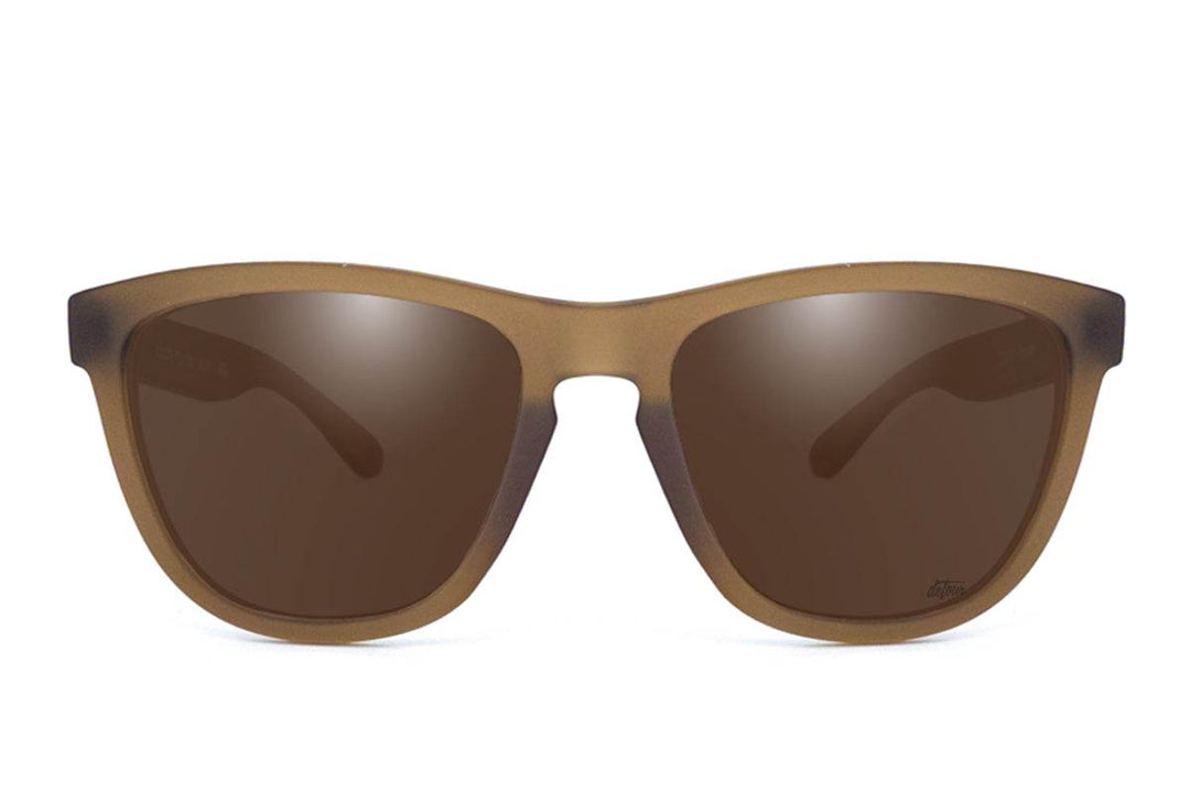 Frosted Brown - Brown Lens Polarized - Essentials - One Revolver Surfboards