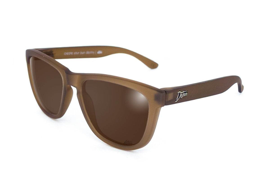 Frosted Brown - Brown Lens Polarized - Essentials - One Revolver Surfboards