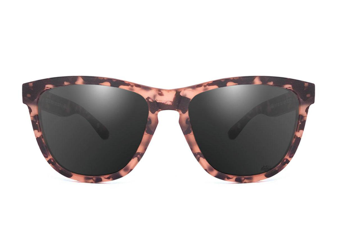 Pink Tortoise - Jet Black Lens Polarized - Essentials - One Revolver Surfboards