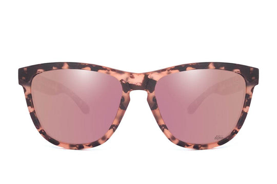 Pink Tortoise - Rose Pink Lens Polarized - Essentials - One Revolver Surfboards