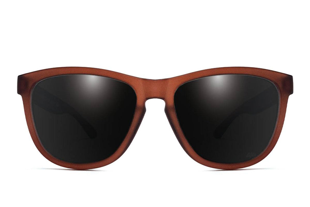 Frosted Burgundy - Jet Black Lens Polarized - Essentials - One Revolver Surfboards