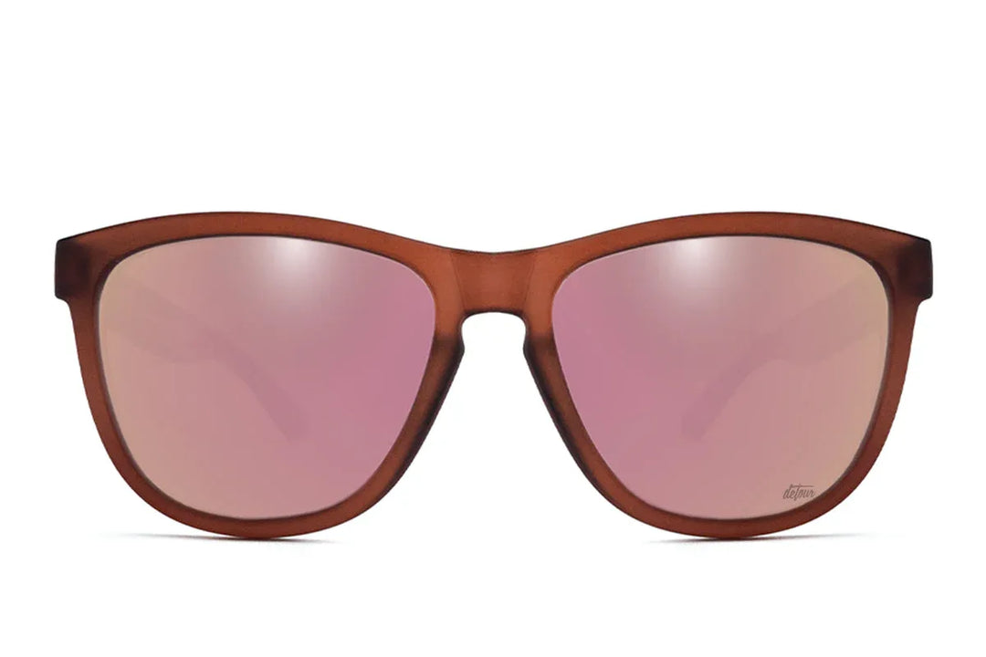One Revolver Surfboards - Frosted Burgundy - Rose Pink Lens Polarized - Essentials Essentials
