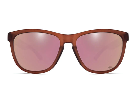 One Revolver Surfboards - Frosted Burgundy - Rose Pink Lens Polarized - Essentials Essentials