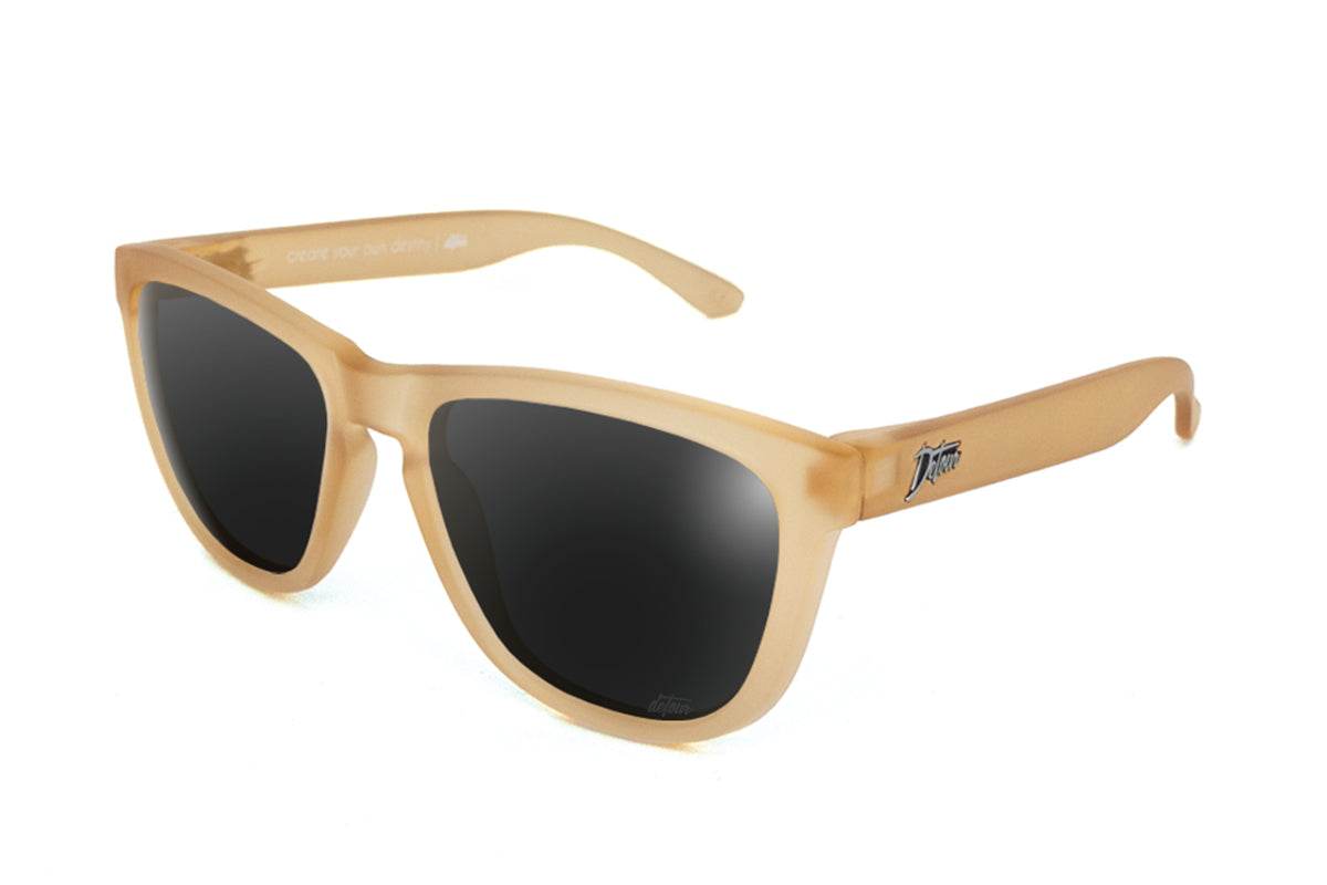 Frosted Sandstone - Jet Black Lens Polarized - Essentials - One Revolver Surfboards