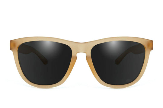 Frosted Sandstone - Jet Black Lens Polarized - Essentials - One Revolver Surfboards