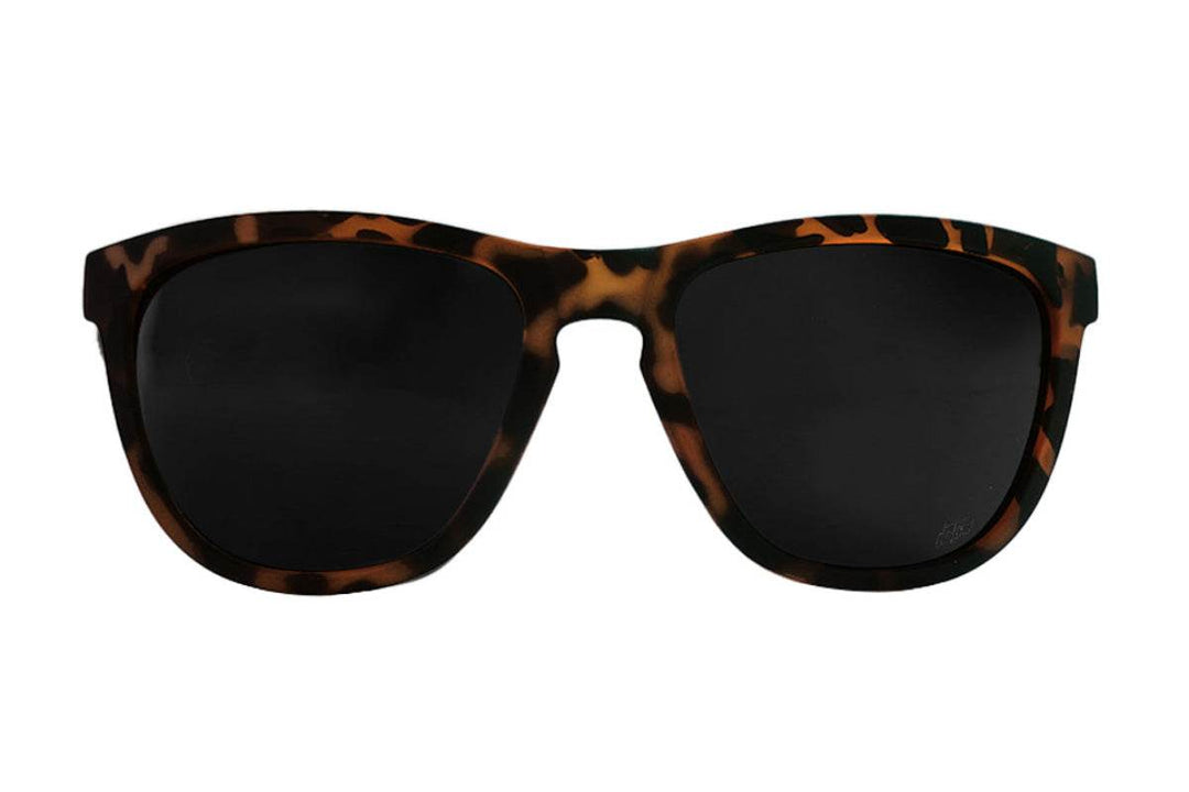 Matte Tortoise Shell - Jet Black Lens Polarized - Essentials - One Revolver Surfboards