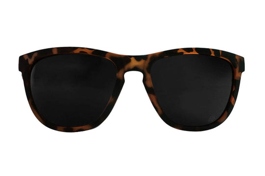 Matte Tortoise Shell - Jet Black Lens Polarized - Essentials - One Revolver Surfboards