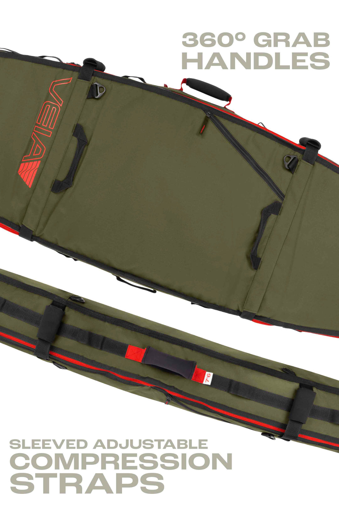 Explorer 2 Shortboard Travel Bag - Squadron