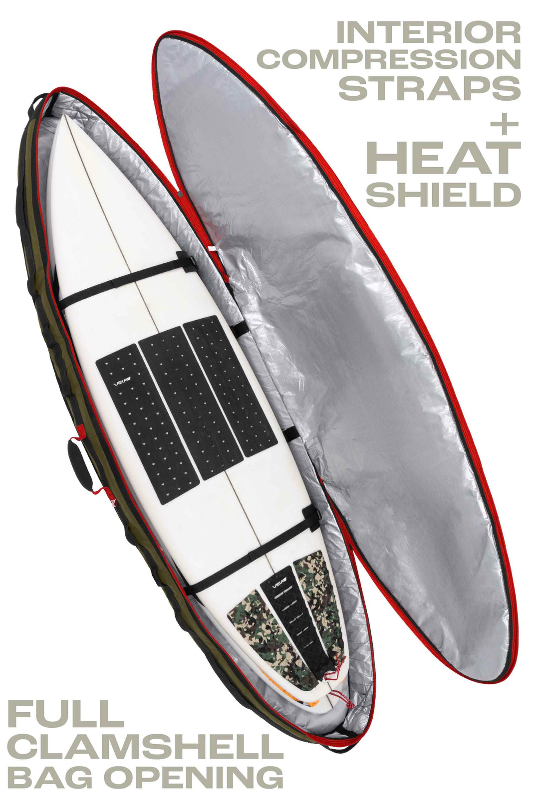 Explorer 2 Shortboard Travel Bag - Squadron