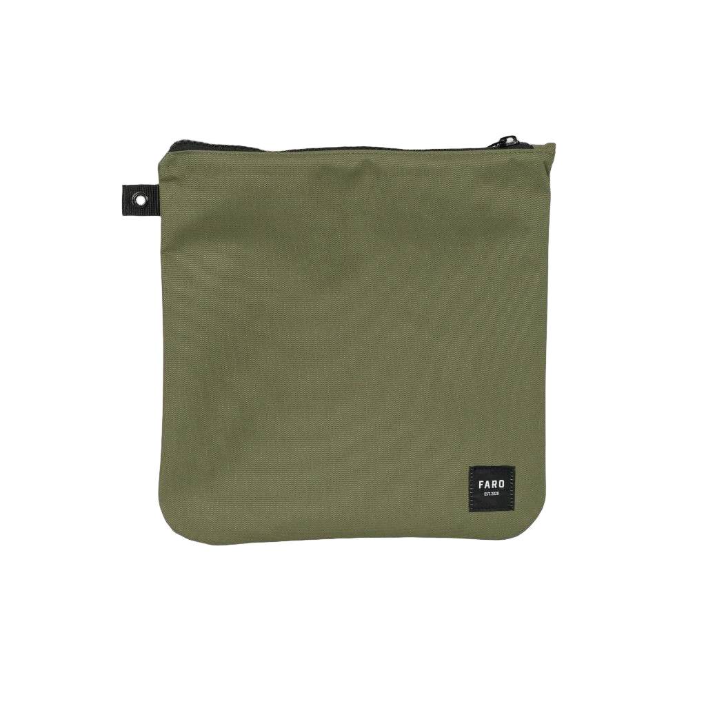 FARO Surfboard Fin Wallet Fin Case (olive color) - One Revolver Surfboards