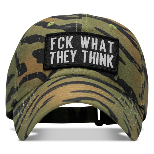 One Revolver Surfboards - Fck What They Think Patch Tactical Ripstop Mesh Snapback Hat HEADWEAR
