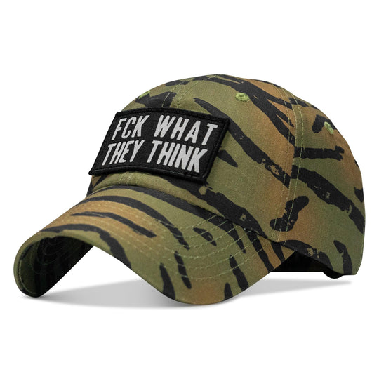 One Revolver Surfboards - Fck What They Think Patch Tactical Ripstop Mesh Snapback Hat HEADWEAR
