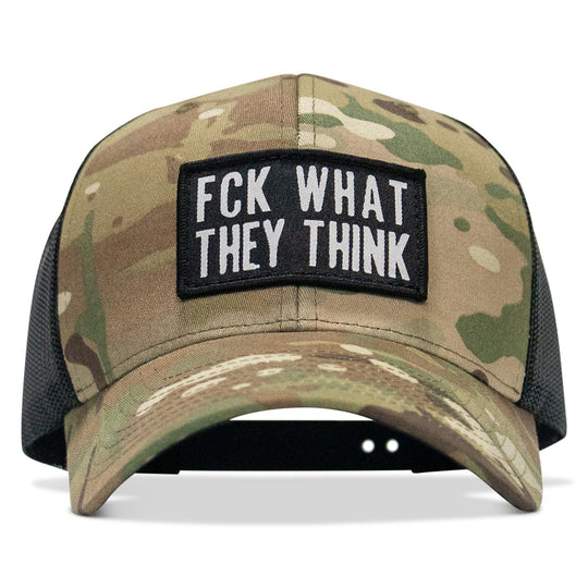 One Revolver Surfboards - FCK What They Think Patch Snapback Hat HEADWEAR