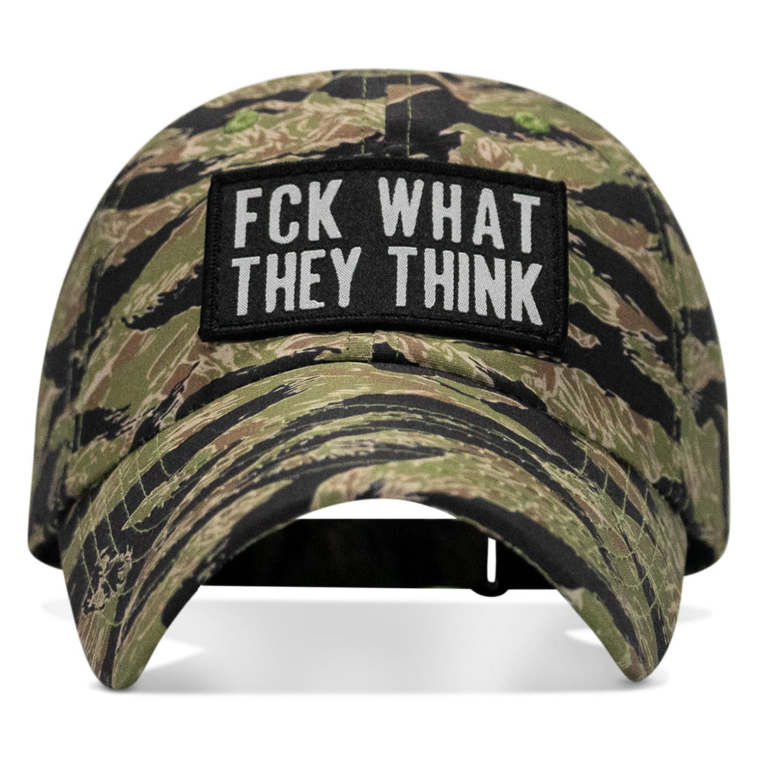 One Revolver Surfboards - Fck What They Think Patch Tactical Ripstop Mesh Snapback Hat HEADWEAR