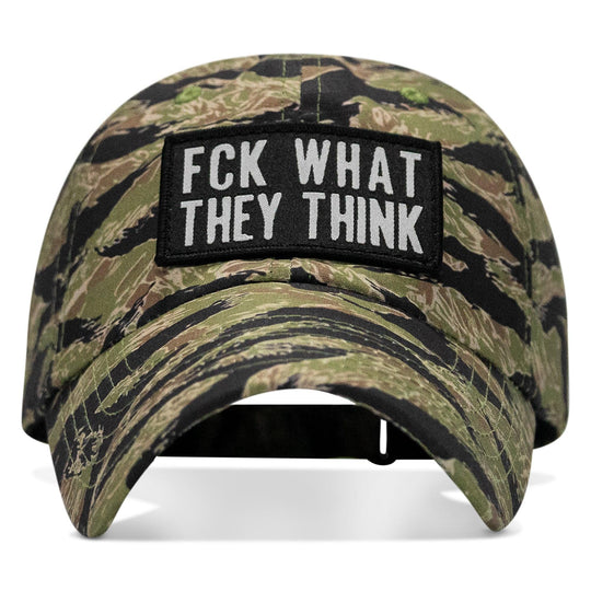 One Revolver Surfboards - Fck What They Think Patch Tactical Ripstop Mesh Snapback Hat HEADWEAR