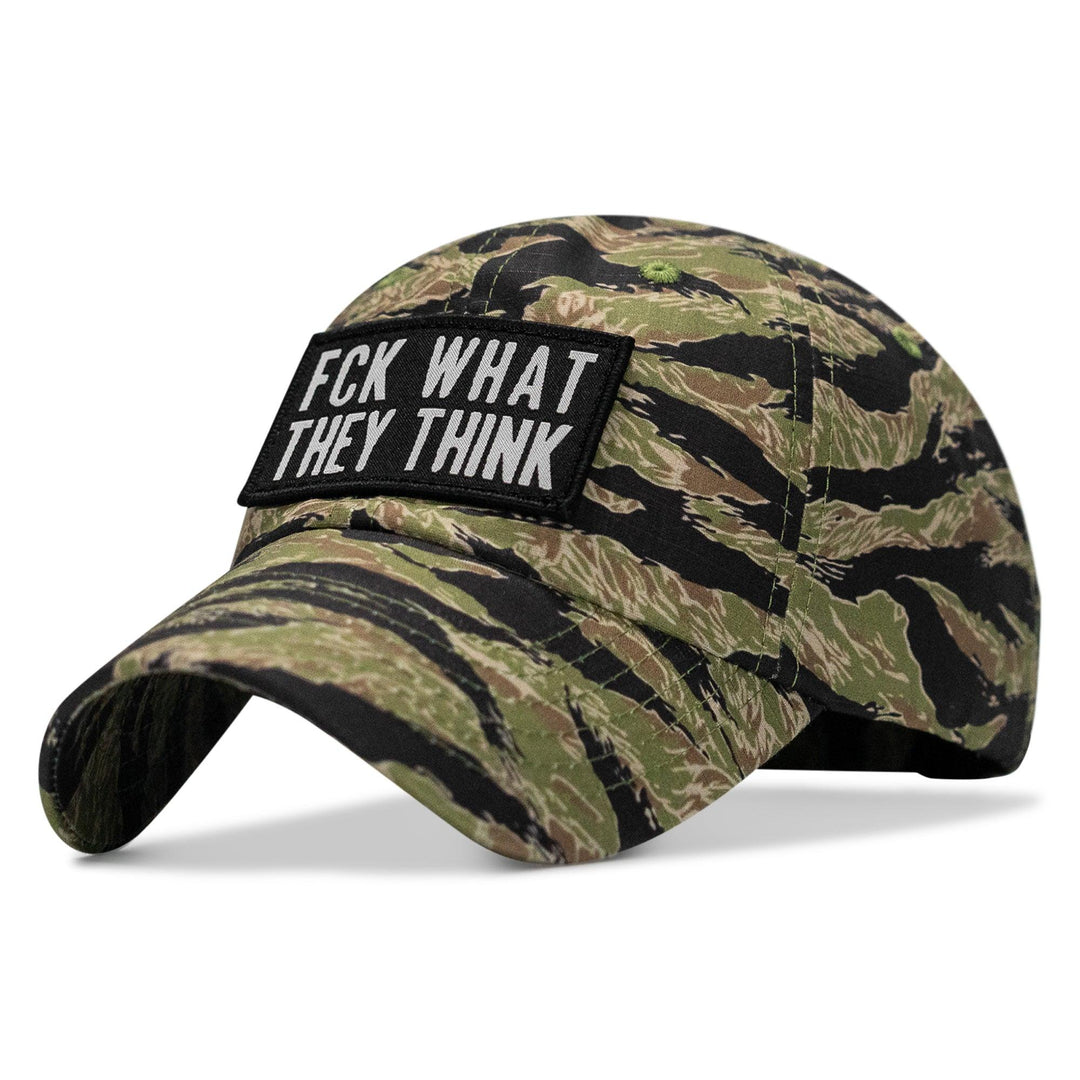 One Revolver Surfboards - Fck What They Think Patch Tactical Ripstop Mesh Snapback Hat HEADWEAR