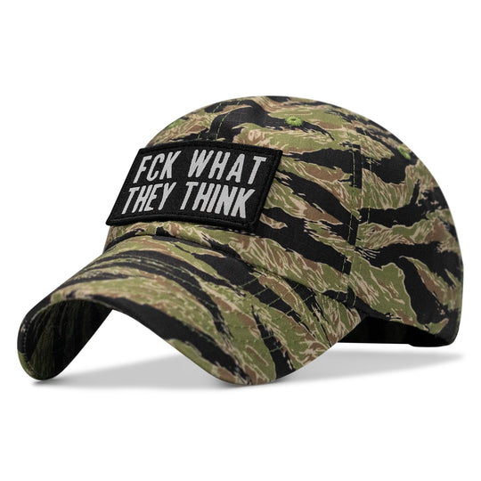 One Revolver Surfboards - Fck What They Think Patch Tactical Ripstop Mesh Snapback Hat HEADWEAR