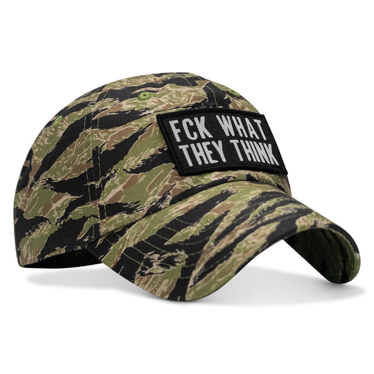 One Revolver Surfboards - Fck What They Think Patch Tactical Ripstop Mesh Snapback Hat HEADWEAR