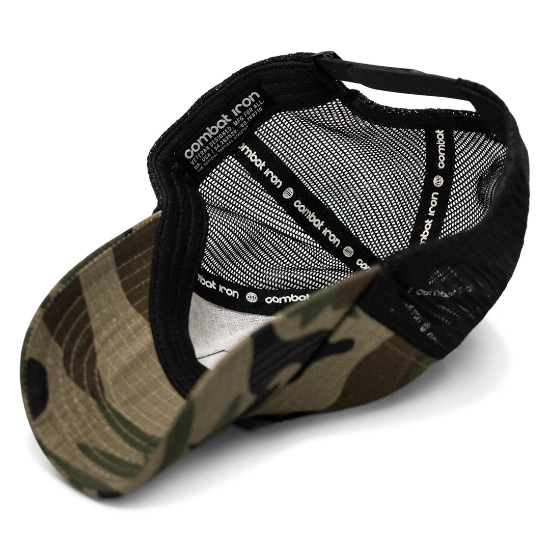 One Revolver Surfboards - Fck What They Think Patch Tactical Ripstop Mesh Snapback Hat HEADWEAR