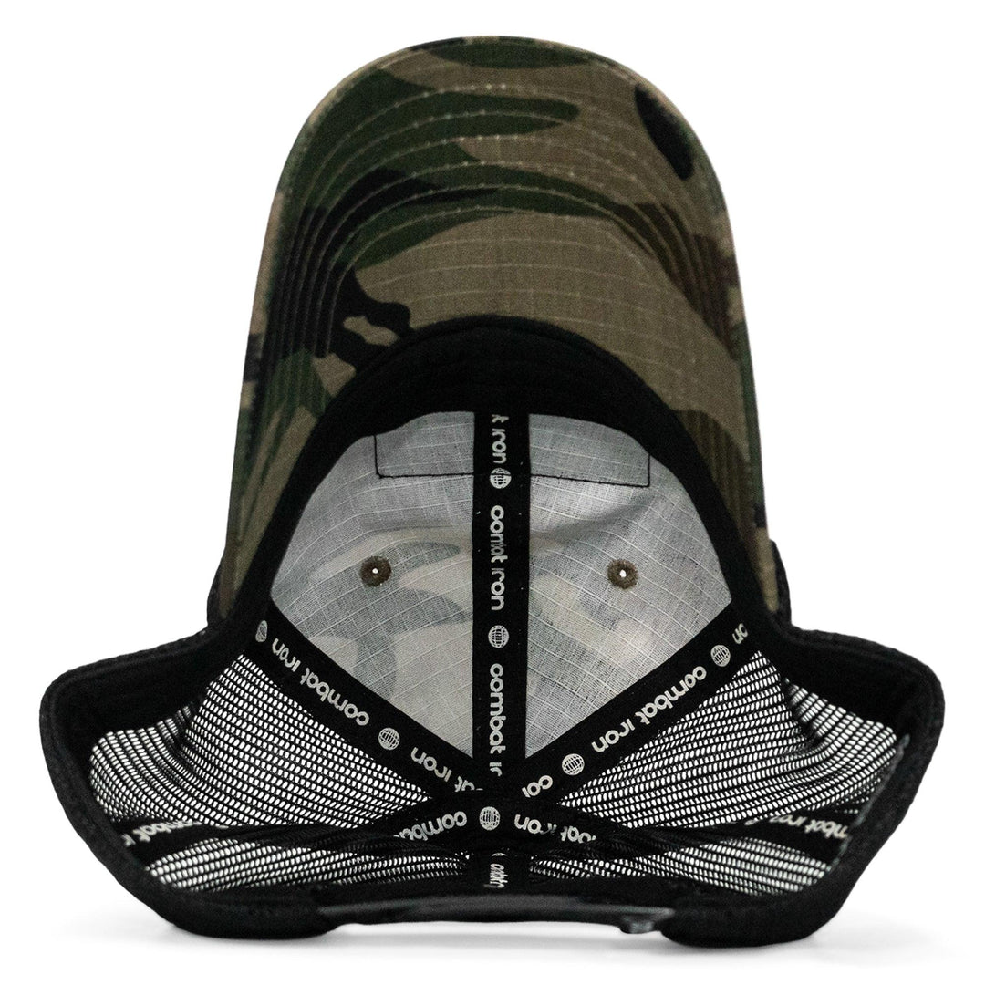 One Revolver Surfboards - Fck What They Think Patch Tactical Ripstop Mesh Snapback Hat HEADWEAR