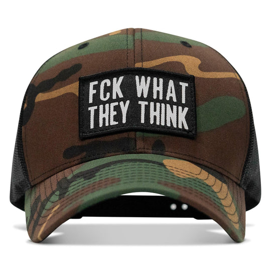 One Revolver Surfboards - FCK What They Think Patch Snapback Hat HEADWEAR