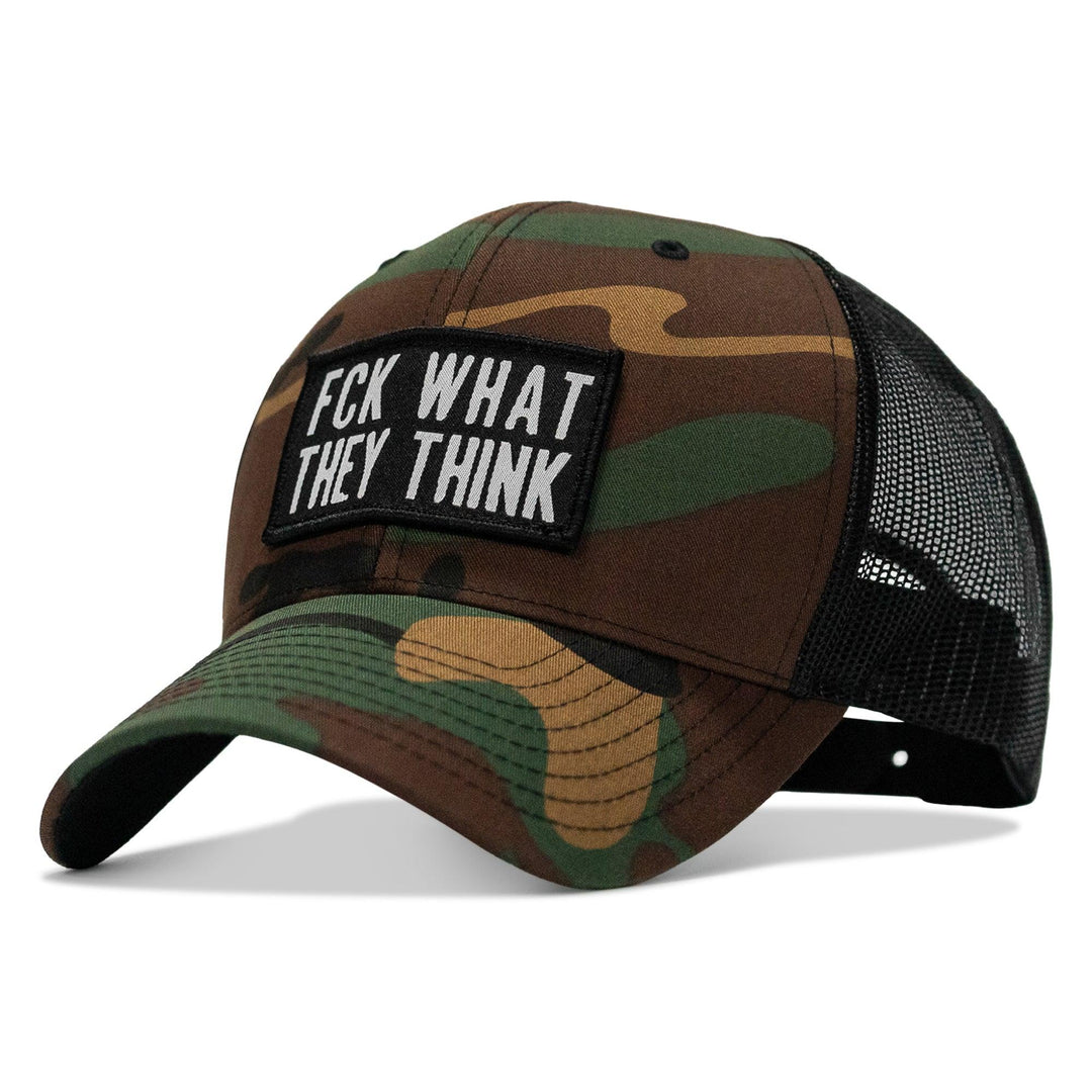 One Revolver Surfboards - FCK What They Think Patch Snapback Hat HEADWEAR