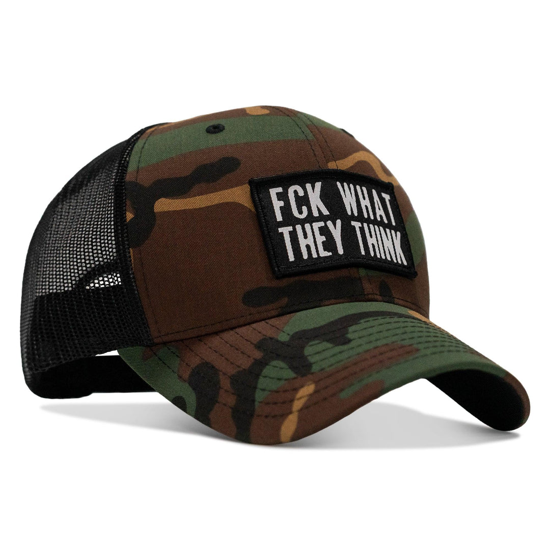 One Revolver Surfboards - FCK What They Think Patch Snapback Hat HEADWEAR