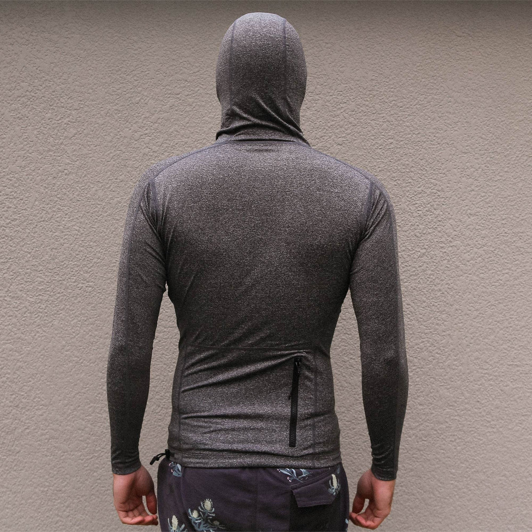 Essential Hooded Long Sleeve Rash Vest - One Revolver Surfboards