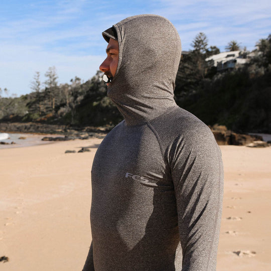 Essential Hooded Long Sleeve Rash Vest - One Revolver Surfboards