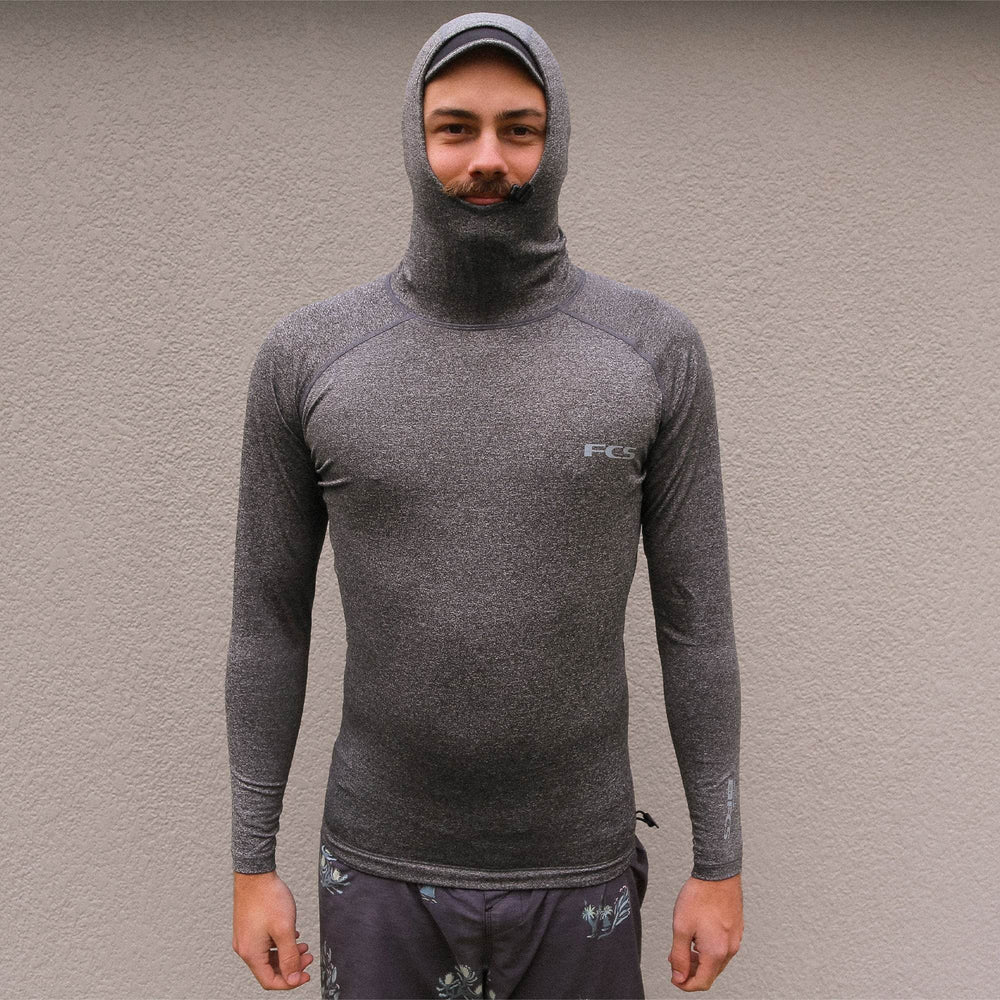 Essential Hooded Long Sleeve Rash Vest - One Revolver Surfboards