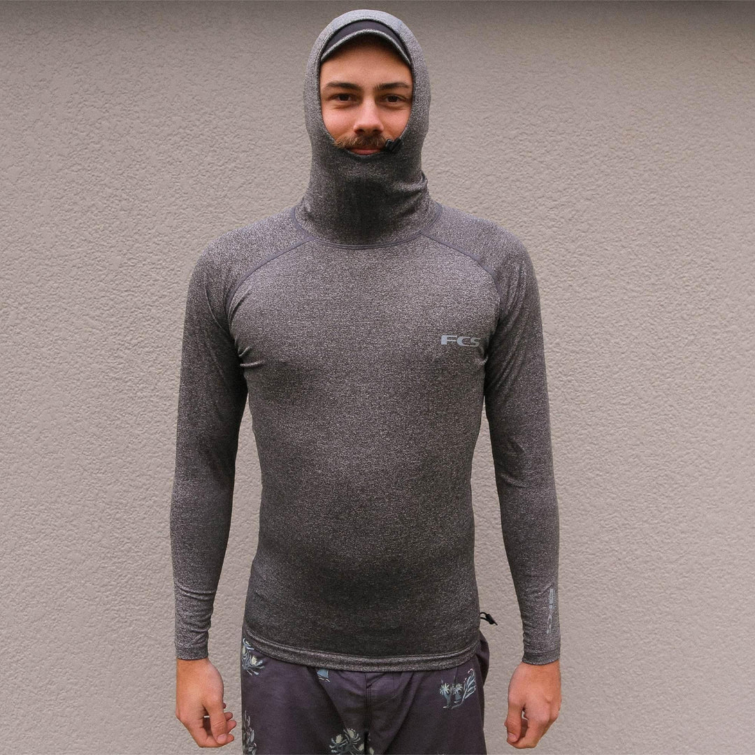 One Revolver Surfboards - Essential Hooded Long Sleeve Rash Vest Sale In Water Apparel