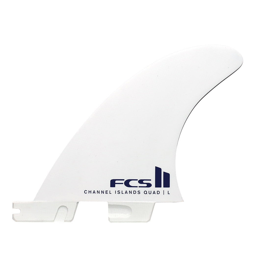 FCS II Channel Islands Solution PC Quad Rear Fin Set