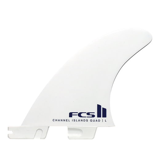 FCS II Channel Islands Solution PC Quad Rear Fin Set