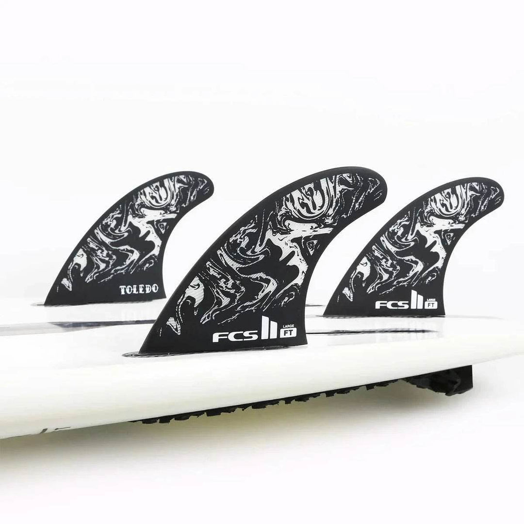 FCS II Filipe Toledo's 'FT' Signature Tri Fin - One Revolver Surfboards