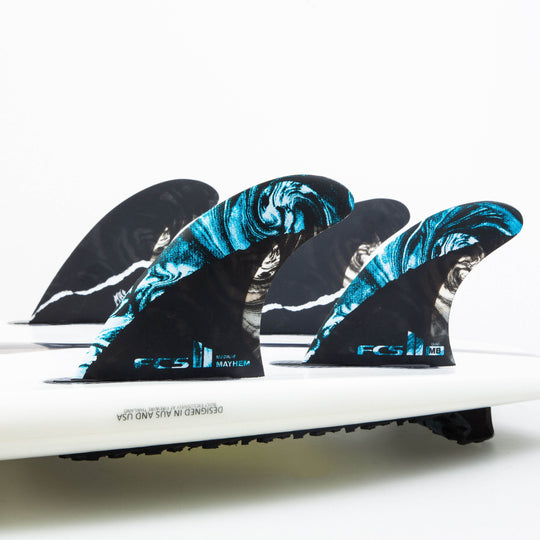 FCS II Mayhem Tri-Quad Fins - One Revolver Surfboards
