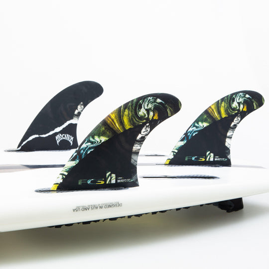One Revolver Surfboards - FCS II Mayhem Tri Fins Thrusters