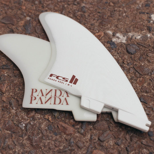 FCS II Panda Keel Twin Fins - One Revolver Surfboards