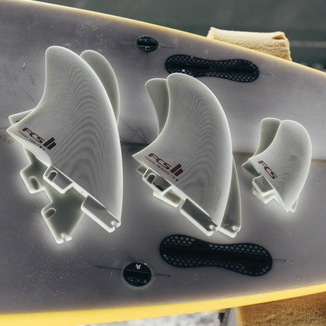FCS II Panda Keel Twin Fins - One Revolver Surfboards