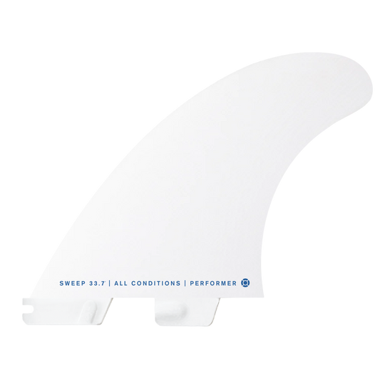 FCS II Performer White Edition Tri Fin Set