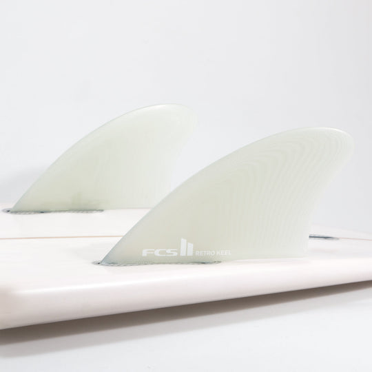 FCS II Retro Keel Twin Fins