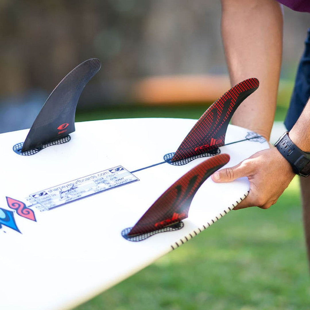 FCS II Sharp Eye PC Tri Fins - One Revolver Surfboards